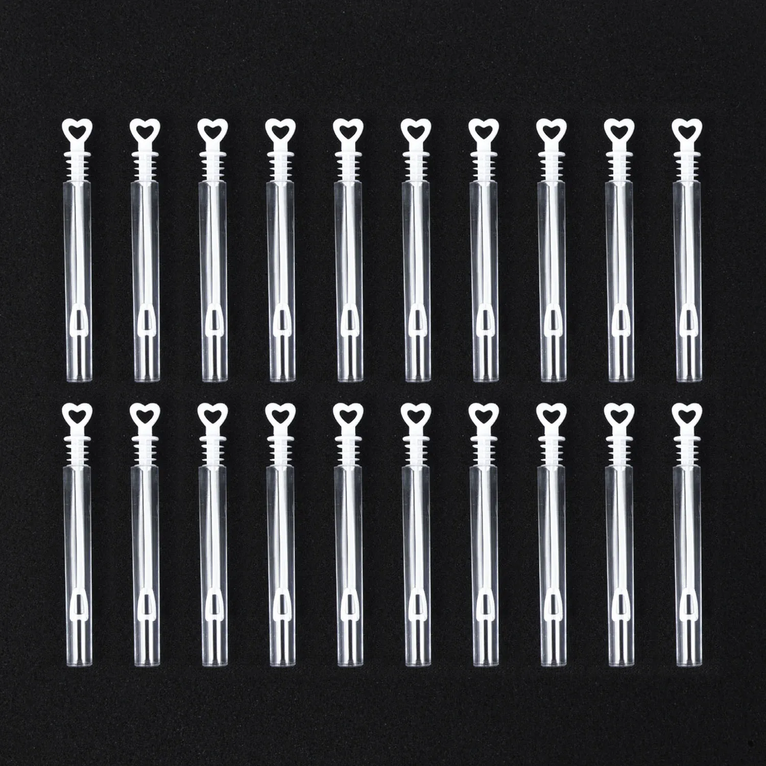 Высокое качество 25/50/100 шт любящее сердце пустые бутылки для мыльных пузырей