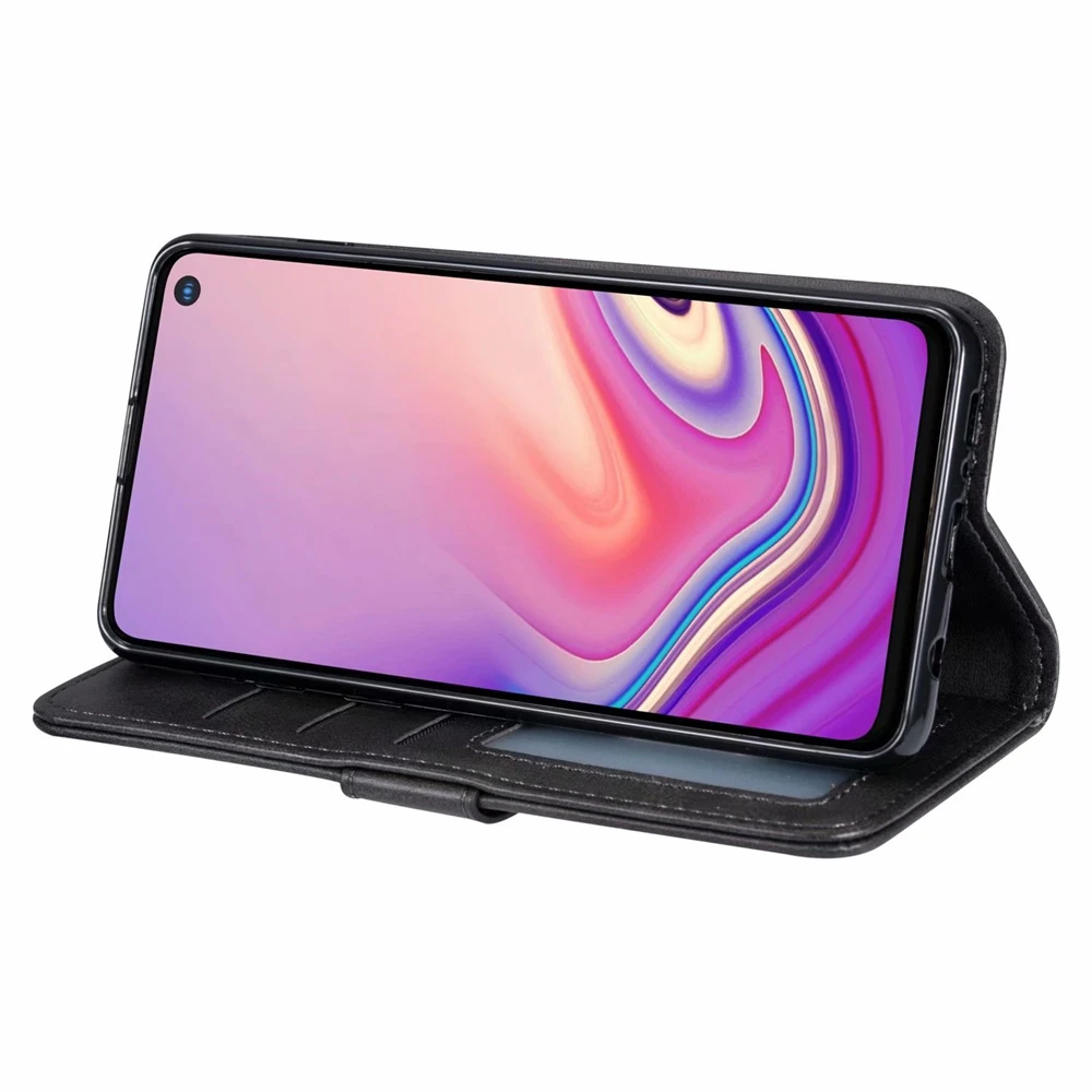 Кожаный чехол бумажник на молнии для Samsung S20 S8 S9 S10 Plus флип телефона Note 20 10 A10 A20 A50 A70