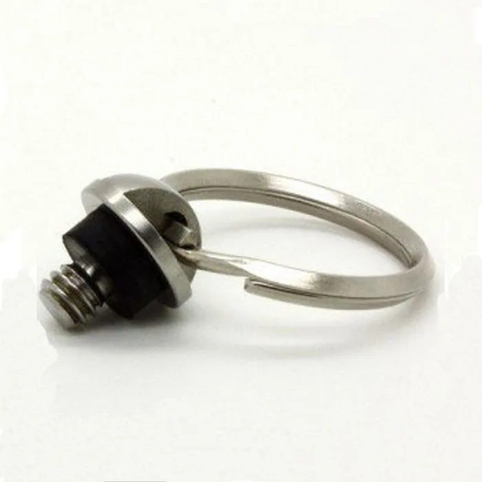 

FITTEST D-Ring 1/4"-20 Screw DRS-09 for Camera Tripod, Monopod and QR Plate Stainless Steel screw camera screws 5 Screw Pack
