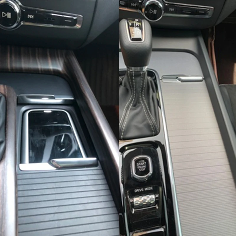 Для Volvo XC60 V60 S60 XC90 V90 S90 автомобильное беспроводное зарядное устройство QI чехол для зарядки телефона автомобильные аксессуары