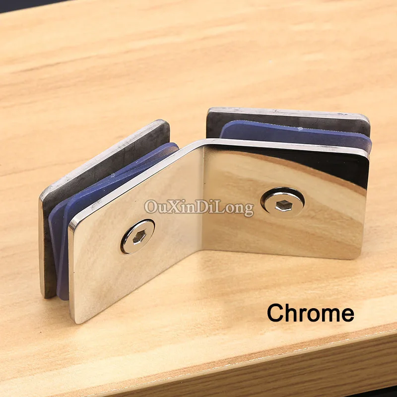 Высококачественный стеклянный держатель из нержавеющей стали на 135 градусов 4 шт.