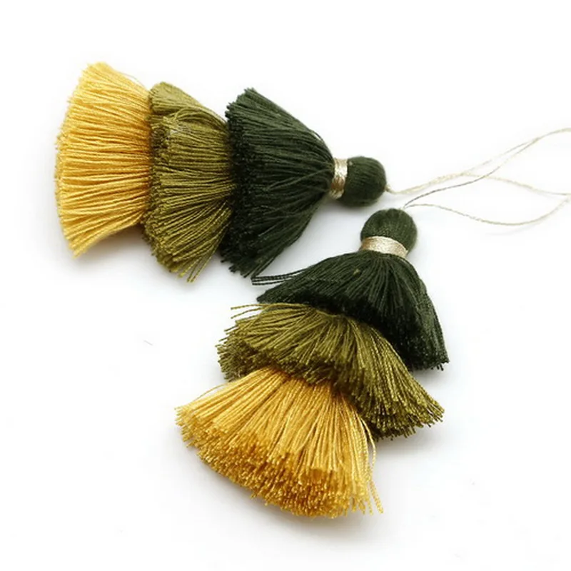 75 мм 1 шт поли хлопок кисточкой Шарм кулон для ожерелья брелок мешок Одежда Декор