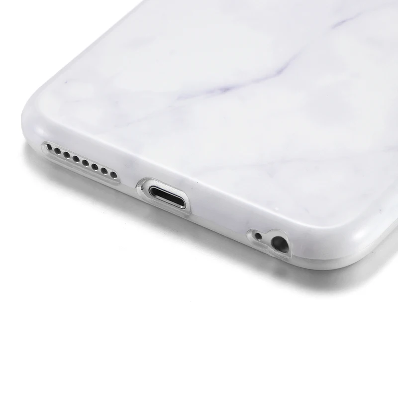 Мраморный цветной термопластический защитный силиконовый чехол для телефона