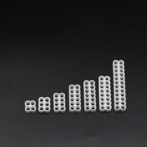 Круглый акриловый 4-контактный 6Pin 8Pin 12Pin 14Pin 16Pin 24Pin кабельный гребень для 18AWG компьютера рукава силовых кабелей.