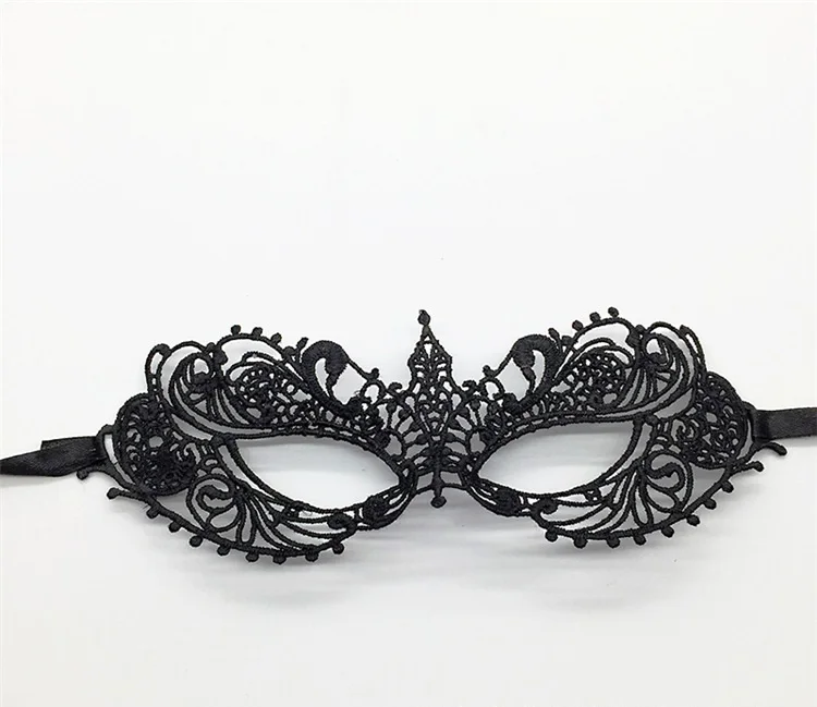 Черная белая Красная Женская Сексуальная кружевная маска на глаза для вечеринки