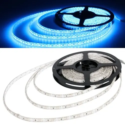 Светодиодная лента JFBL 2X 600 3528 SMD водонепроницаемая аквариумная синяя Па | Лампы и
