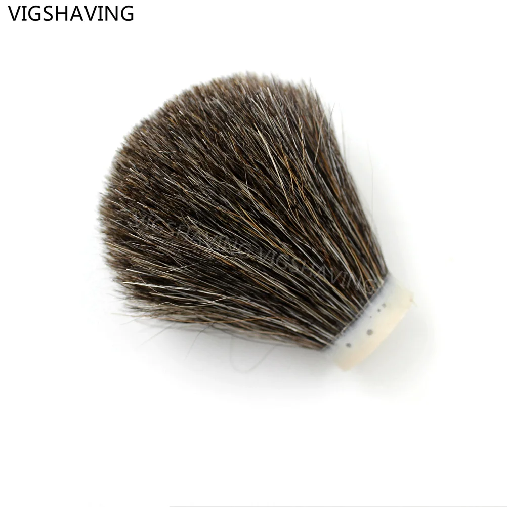 Vigshaving 20 мм/22 мм/23 5 мм коричневый конский волос кисти для бритья|shaving brush knots|shaving