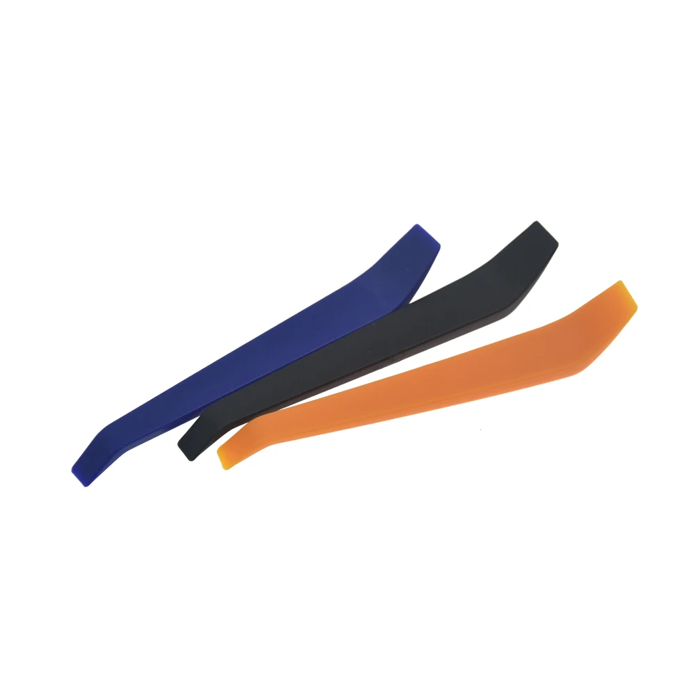 3 шт. жесткий пластик Авто Радио Дверь панель Сделай Сам интерьер ремонт Клип