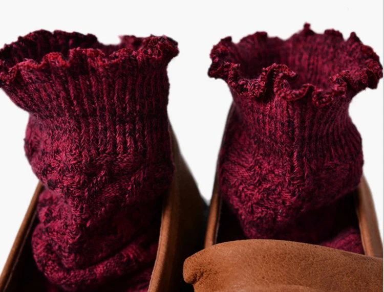 Gtglad новые женские носки кружевные высококачественные зимние теплые толстые