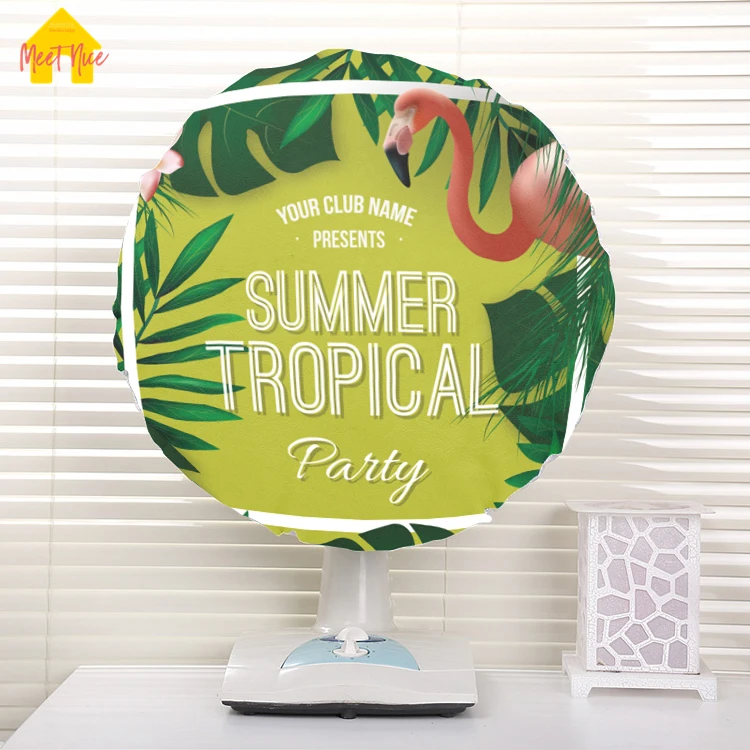 Meet Nice Electric Fan пыленепроницаемый защитный чехол для хранения сумки с мультяшным