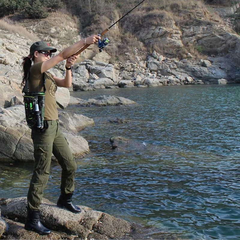 Высококачественная сумка для рыбалки многофункциональная удочки из холщового