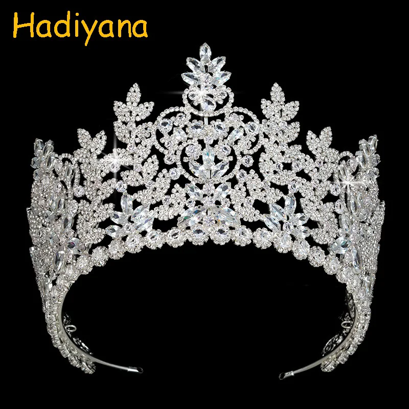 

Hadiyana Bridal Wedding Jewelry Crowns Luxury Accessiories Hair Jewelry Wedding Accessories For Party BC4044 Corona Princesa