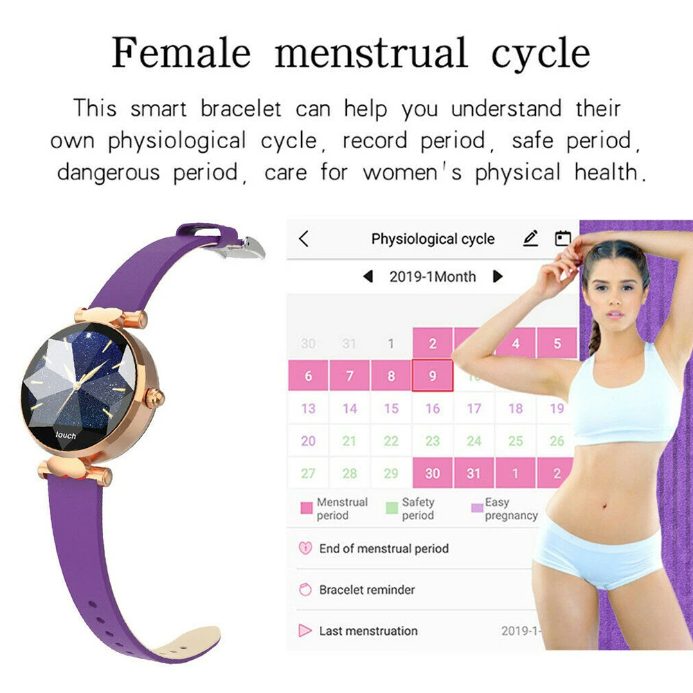 Спортивные часы для упражнений артериального давления Смарт наручные браслет