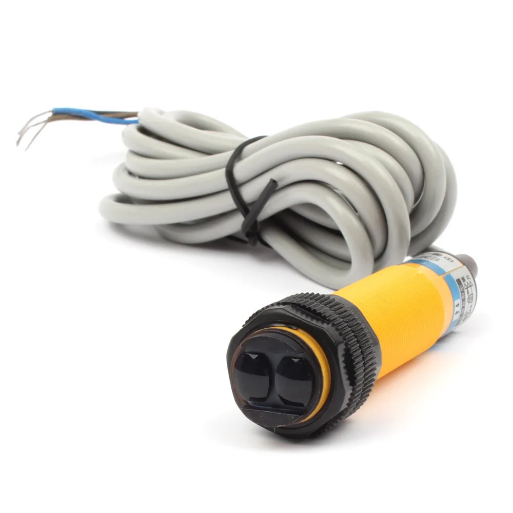 Фотоэлектрический переключатель диаметром 18 мм 2 м|distance switch|transducer sensor |