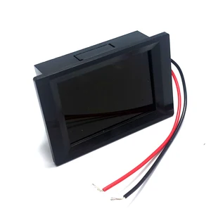 Вольтметр постоянного тока 4,5-50 в с функцией сигнализации высокого и низкого напряжения