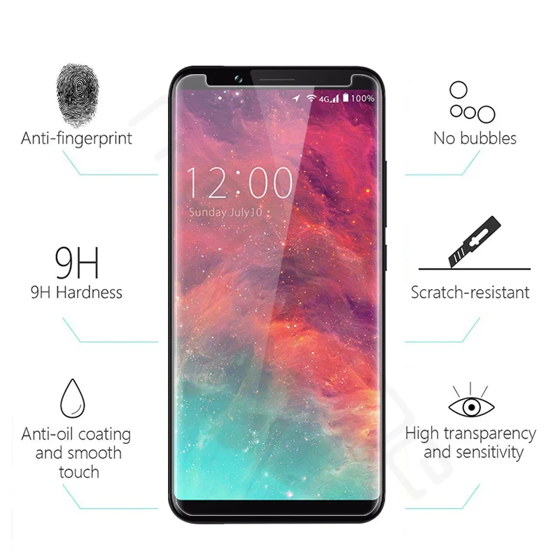 MCMEME для UMIDIGI S2 Pro закаленное стекло 9H 2.5D тонкая HD Прозрачная защитная пленка S 8 Lite