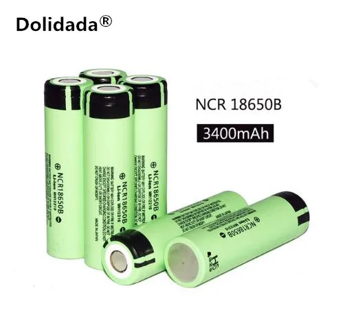 / Nuevo NCR 18650B 3,7 V 3400 mAh 18650 batera de LiTiO recargable para Las bateras de la linterna