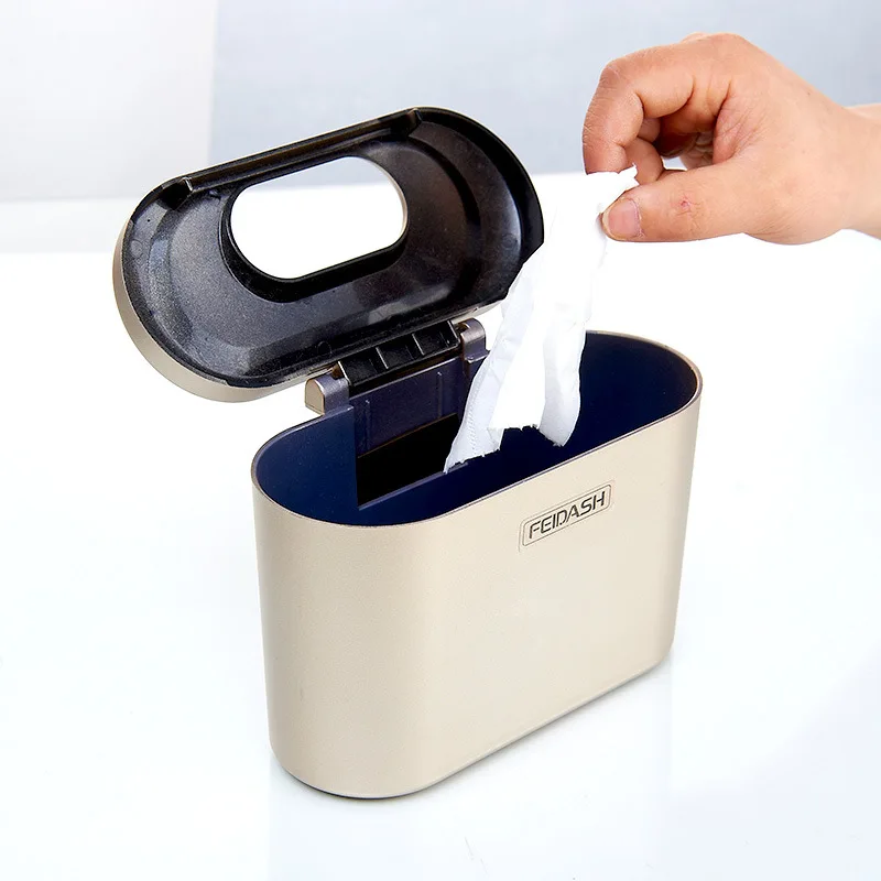 Домашний мини мусорный бак для офисной машины мусорное ведро настольное