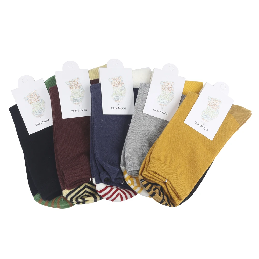 Наш режим на осень зиму высокого качества ретро моделей длинные коттоновые носки