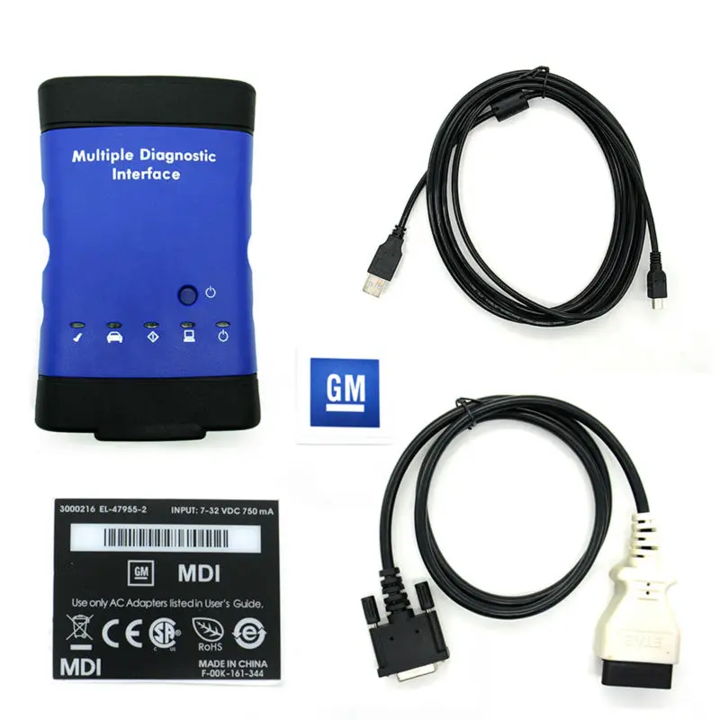 Высокое качество 1:1 GM MDI с SQU WIFI картой множественный диагностический интерфейс Obd2