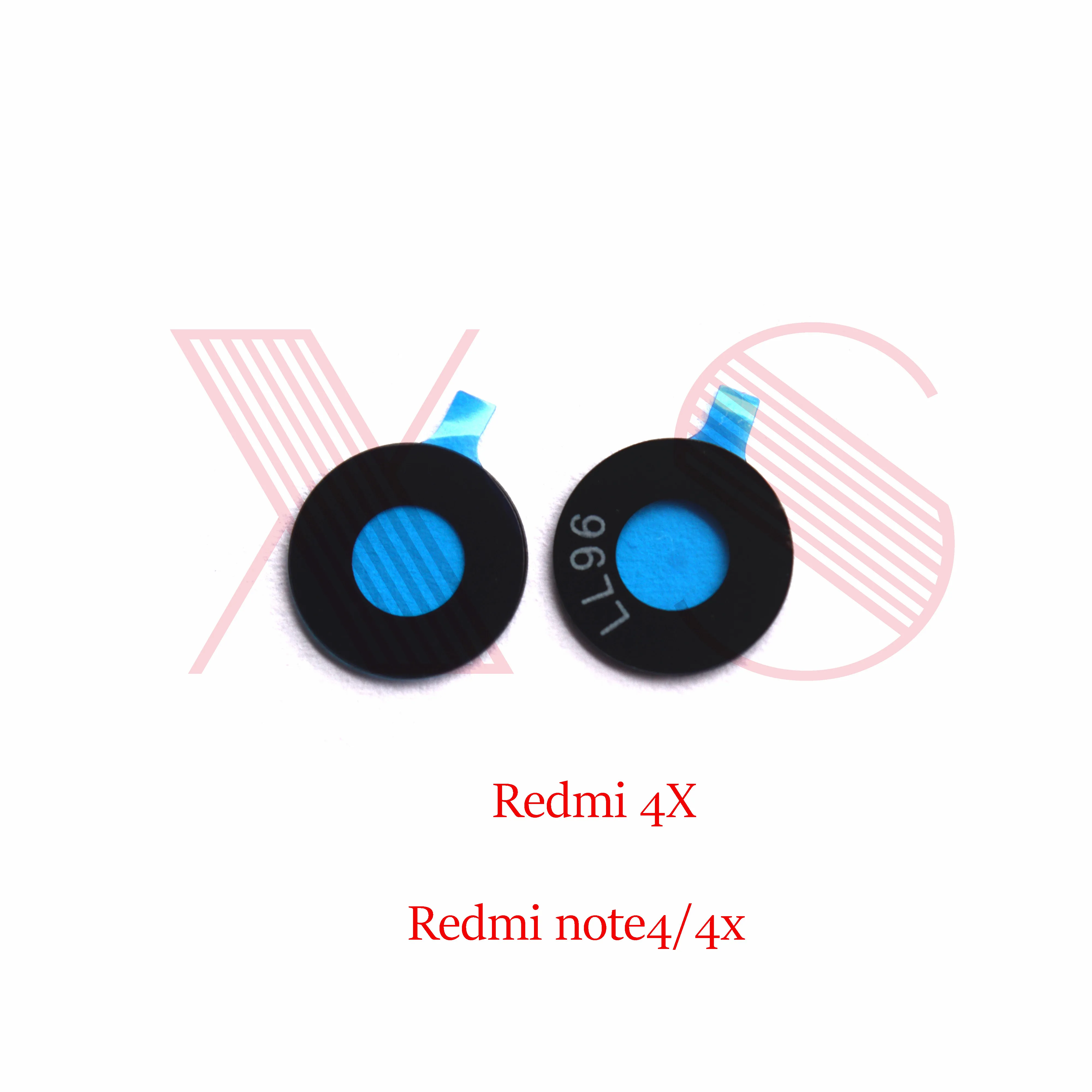 

2pcs New original glass lens back rear Camera Lens Cover With Adhesive Sticker For Xiaomi Redmi 4X fit for Redmi Note 4 4X