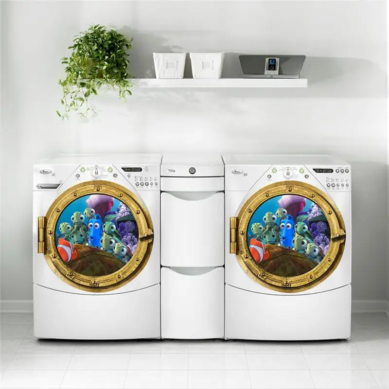 3d подводная лодка настенные наклейки для детских комнат фантастический Sealife