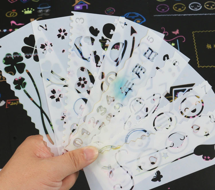 Детские шаблоны для рисования ручная копия альбом сделай сам ручной рост