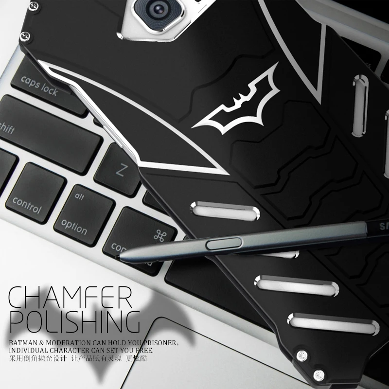 Чехол для Samsung Note 5 Оригинальный легкий чехол Galaxy Жесткий Назад металлическая