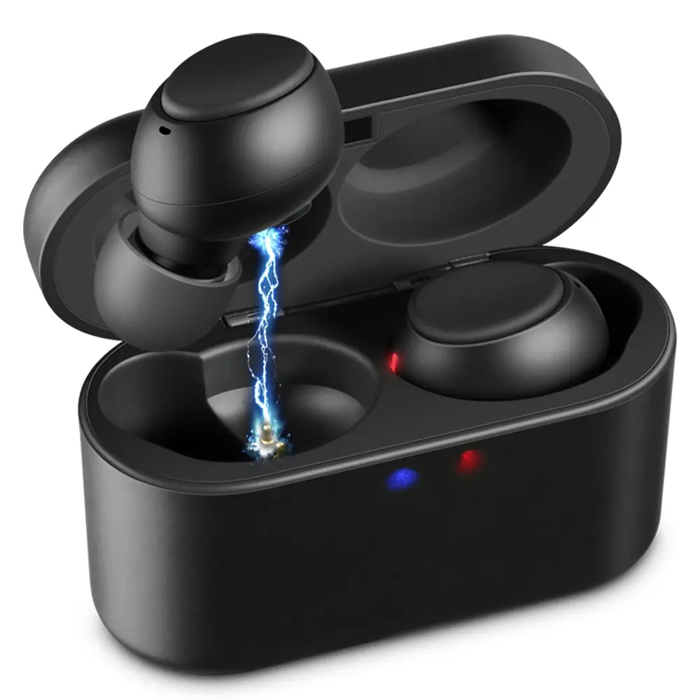 Siroflo ХВ 358 PRO True Беспроводной Bluetooth наушники IPX4 Водонепроницаемый вкладыши Шум