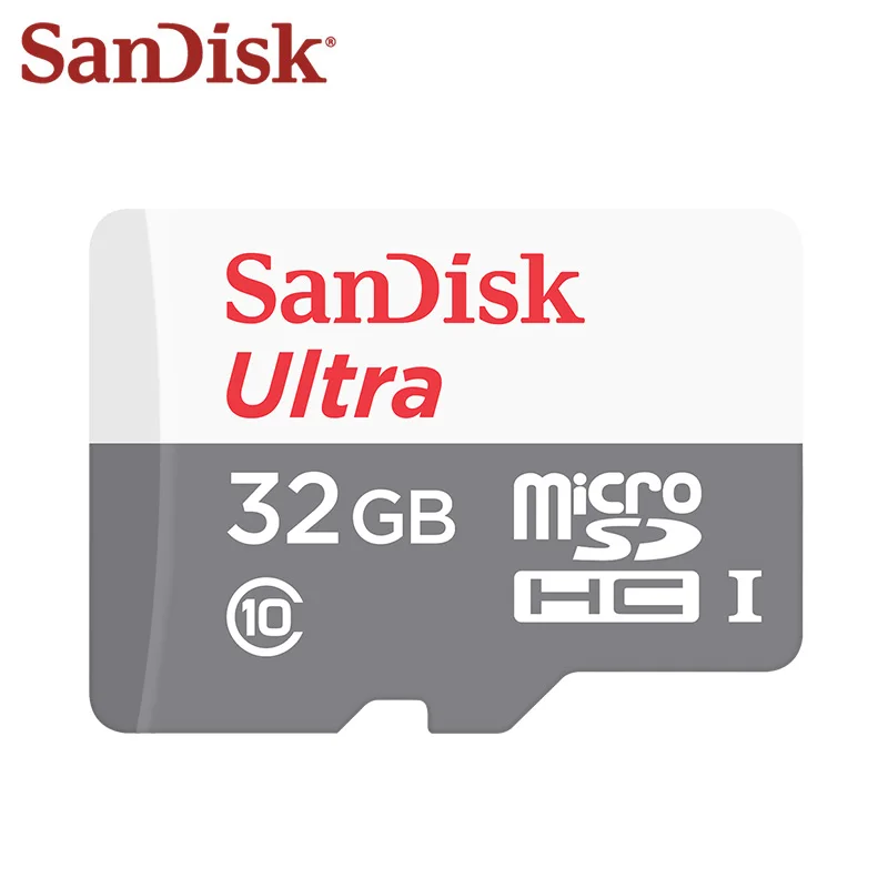 100% Оригинальный двойной флеш накопитель SanDisk Ultra карты памяти 32 Гб SDHC высокое