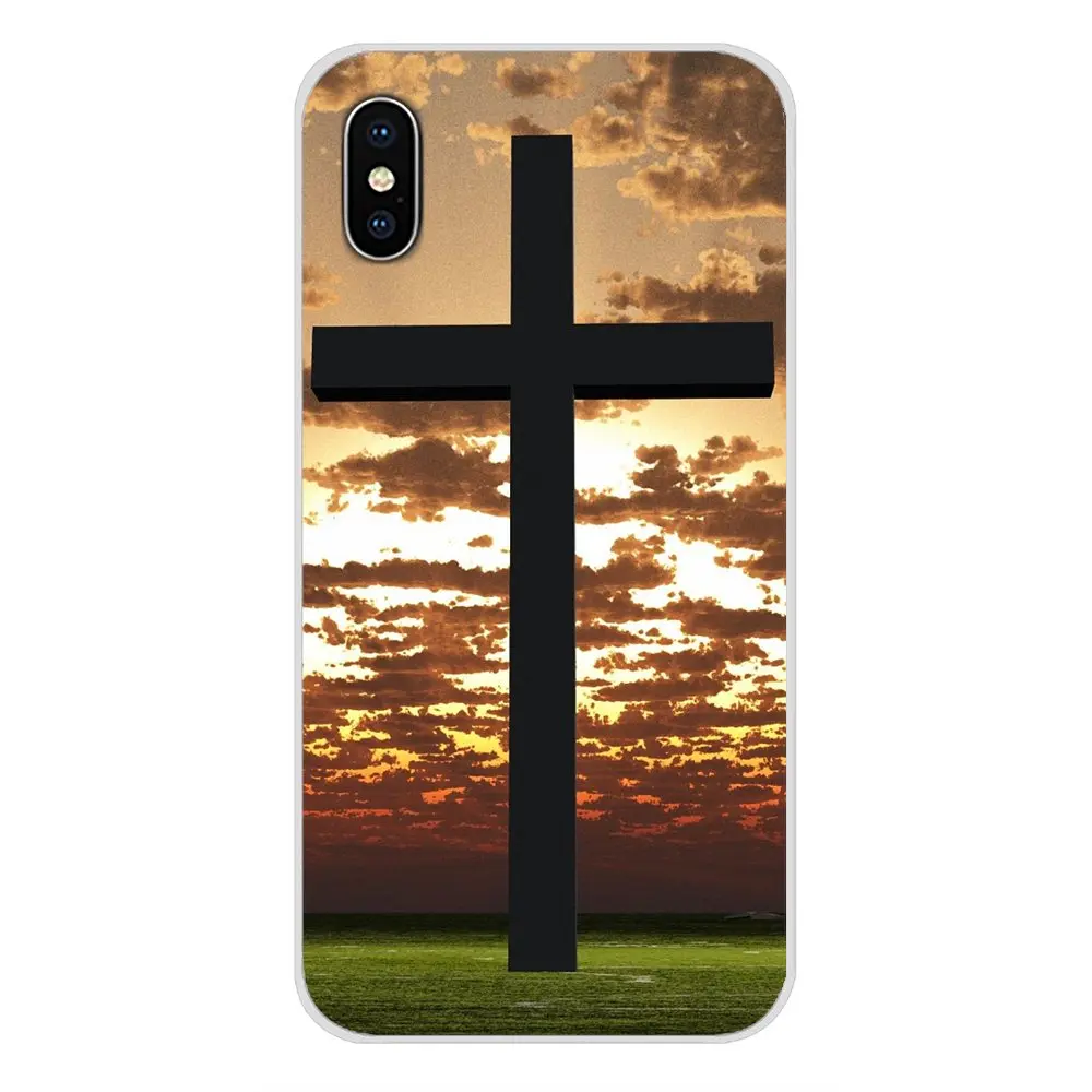 Прозрачный чехол для Apple iPhone X XR XS MAX 4 4S 5 5S 5C SE 6 6S 7 8 Plus ipod touch Bible philpians Jesus Christ