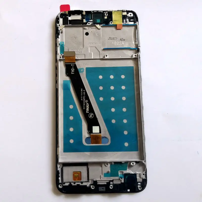 5 65 &quotдля Huawei P Smart FIG L21 L22 ЖК дисплей + Сенсорное стекло дигитайзер рамка Полная