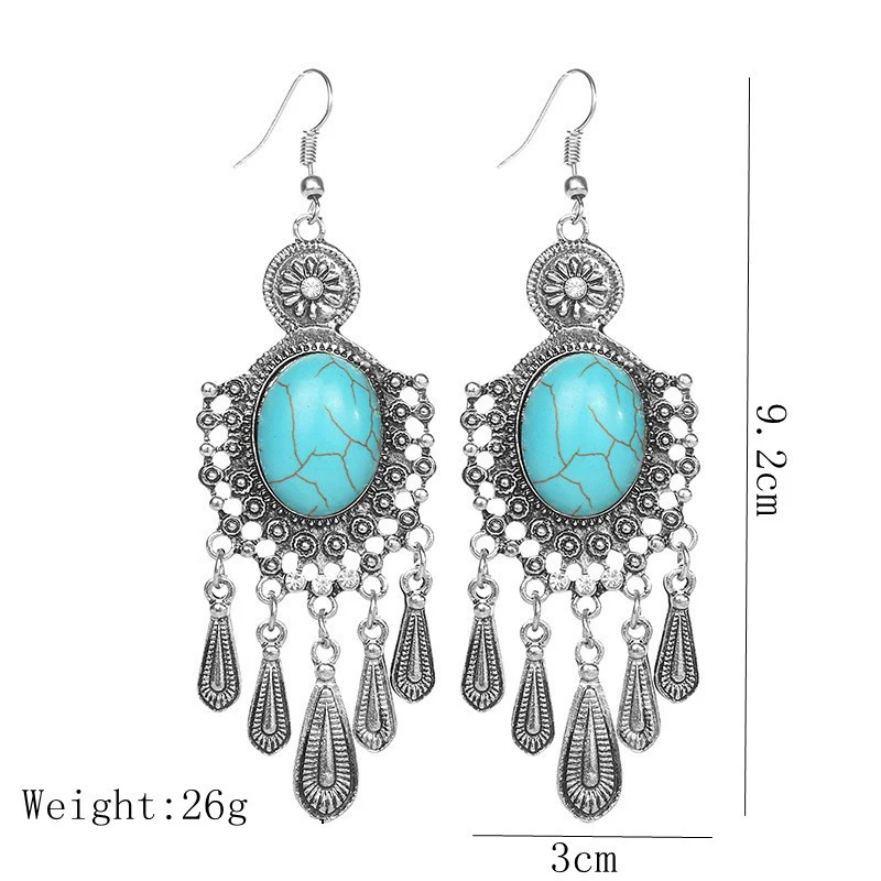 LOVBEAFAS модные браслеты богемные длинные свисающие серьги для женщин ювелирное