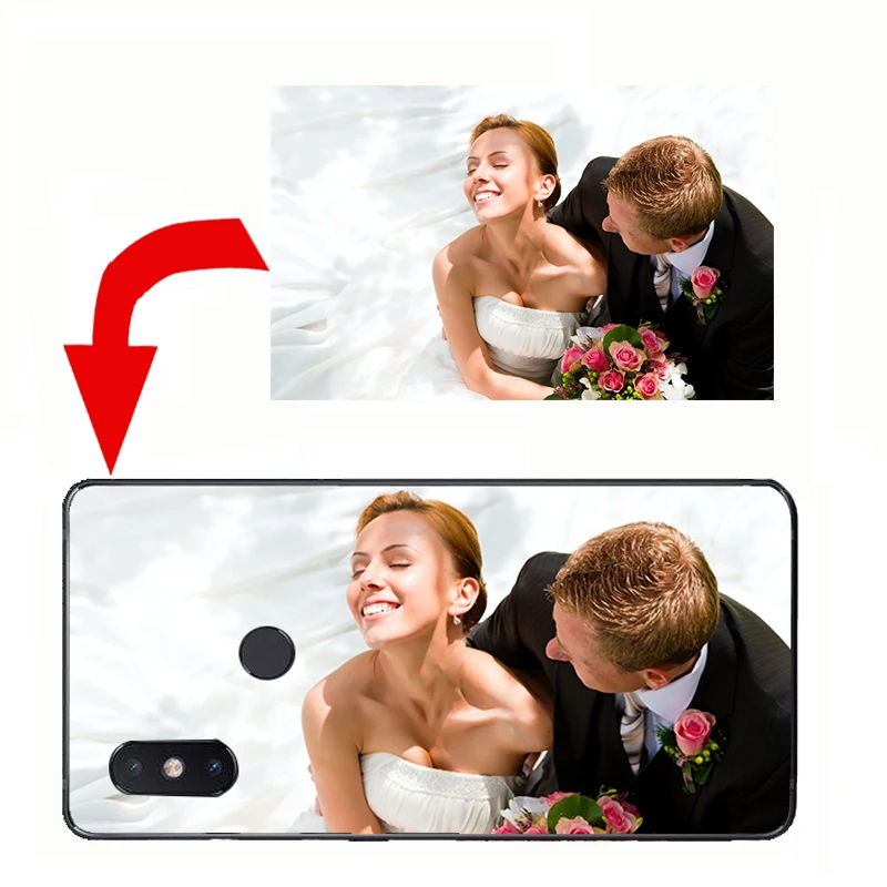 Сделанный DIY шаблон заказной рисунок на заказ силиконовый чехол для телефона Xiaomi