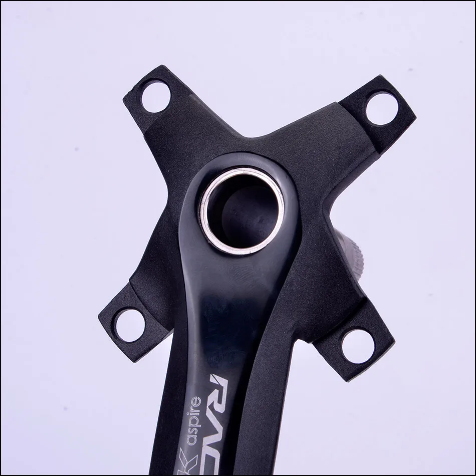 RACEWORK велосипедный Кривошип алюминиевый легиер Kurbel Kettenrad Berg Fahrrad Innenlager Kurbel рифленый диск MTB 170L 104BCD велосипед Teil