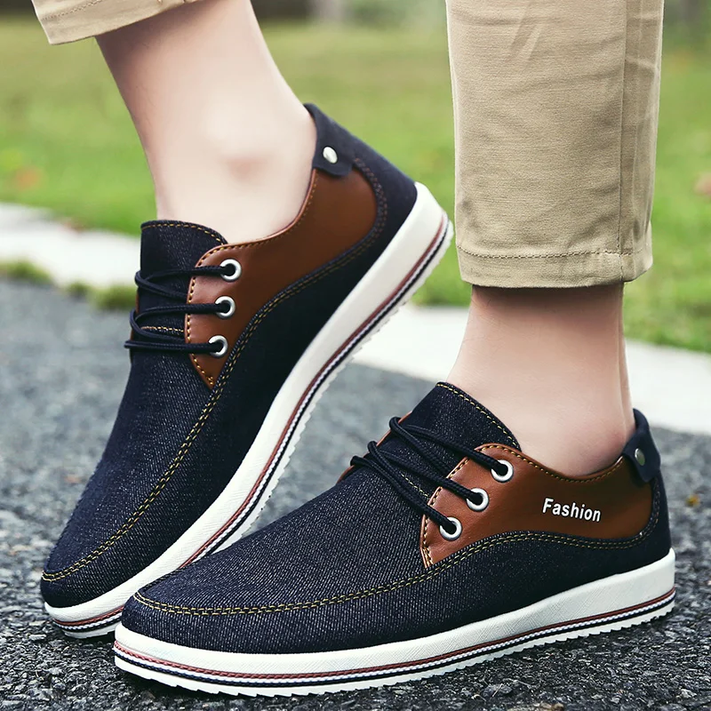 ARUONET Casual Canvas Shoes Men Summer Walking Elegant Patchwork Black Sneakers Comfortable Male Flats chaussures femme | Обувь