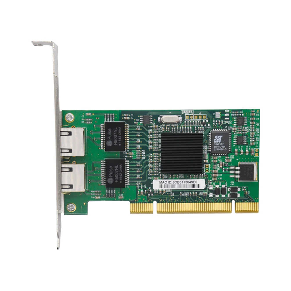 Intel 82546 PRO/1000 MT двухпортовый серверный адаптер 8492MT 1000 Мбит/с PCI сетевая карта низкопрофильный драйвер CD