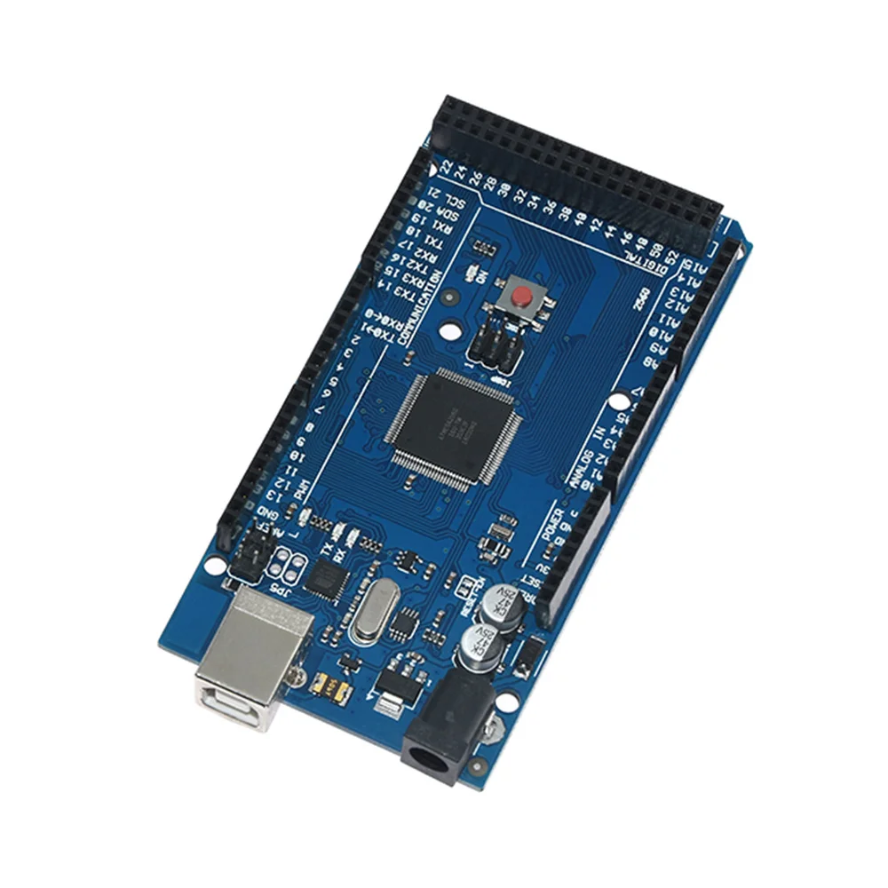 Original with Loogo Usongshine для Arduino MEGA 2560 R3 AT Mega2560 R3 REV3 ATmega2560-16AU CH340G плата на usb-кабеле совместима с Arduino 2560 R3 - Цвет: Original with Loogo