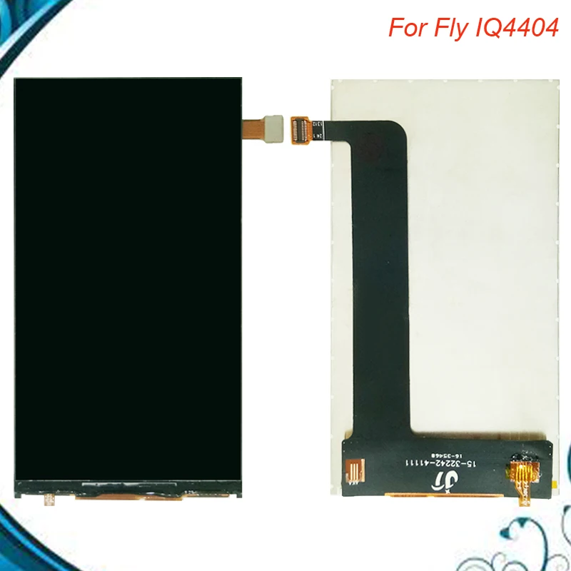 Протестированный ОК для FLY IQ4404 ЖК дисплей экран + сенсорный дигитайзер белый