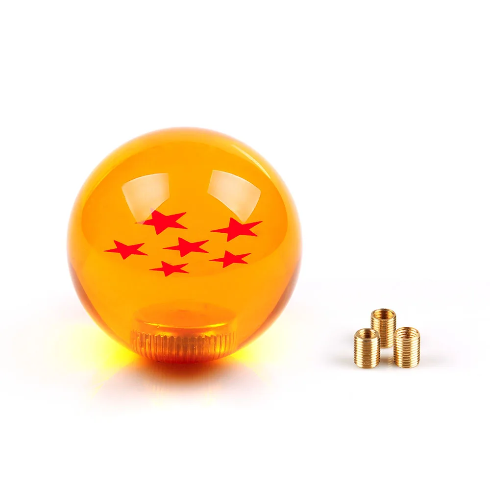 6 star RASTP-универсальная 1-7 Звездная ручка переключения передач Dragon Ball Amber Dragon автомобильные ручки переключения передач с диаметром 57 мм RS-SFN042 - Название цвета: 6 star