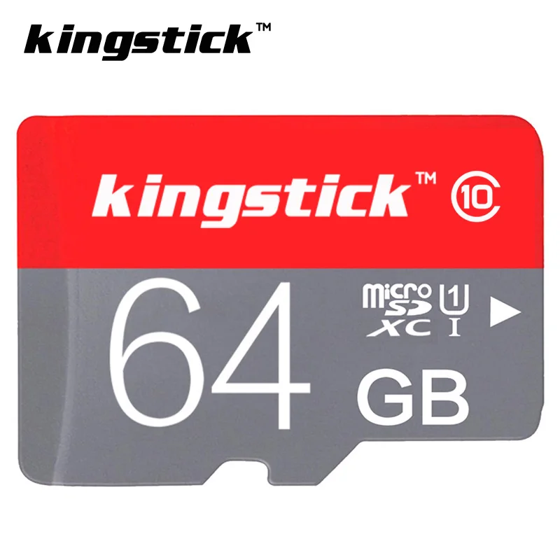 Оригинал Kingstick карты Памяти 64 ГБ SDXC class 10 карта micro sd SDHC 4 8 16 32 для Android