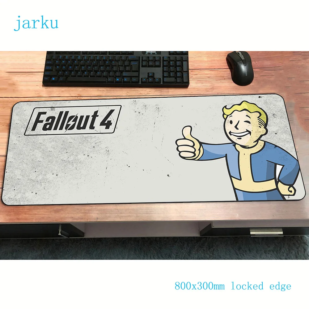 Коврик для мыши Falloutd, 4 дюйма, 800x300x2 мм