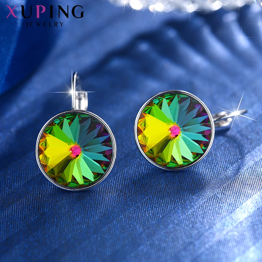 Мода Xuping элегантные серьги высокое качество кристаллами от Swarovski Шарм для Для женщин День Святого Валентина подарок ювелирные изделия M51-20111