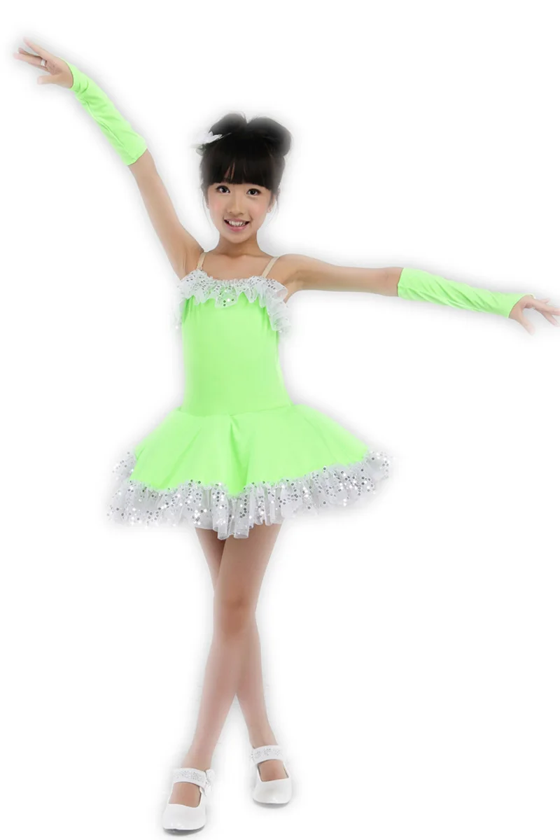 Профессиональная балетная пачка зеленое платье для девочек женские