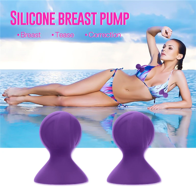 2 шт./компл. мягкий силиконовый Массаж сосков груди всасывающий инструмент соска