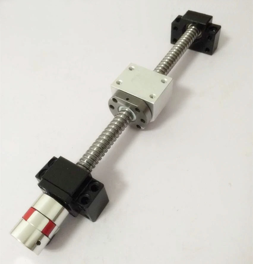 Китай ЧПУ ballscrew пара поплыл на стороне BF12 конец группы поддержки для SFU1605 1610 ballscrew с низкой ценой ballscrew части