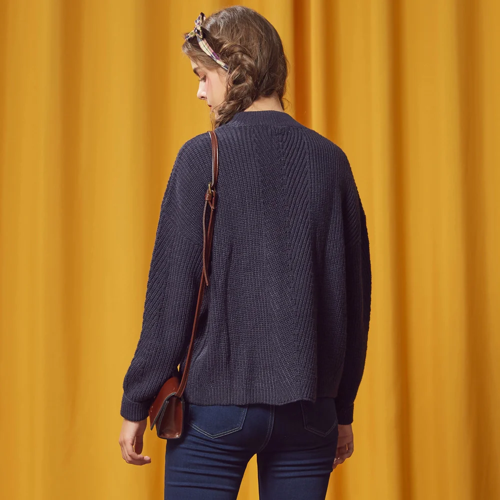 Metersbonwe New Autumn Winter Female Sweater Literary Slim Korean Bottoming | Женская одежда