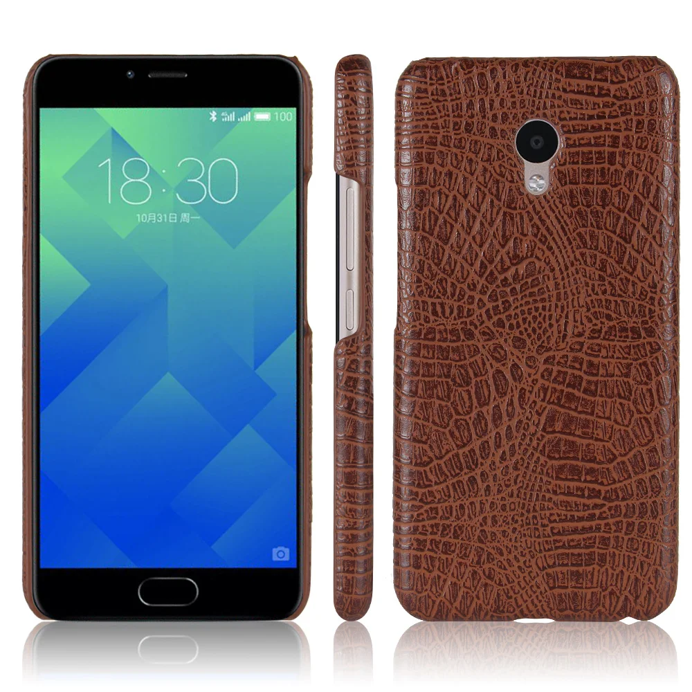 Чехол бампер из крокодиловой кожи для Meizu M5 M 5 M611 M611Y M611D M611A|Бамперы| |