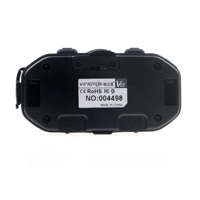 VIMOTO 2 шт. V8 Bluetooth мотоциклетный шлем домофон гарнитура+ мягкий микрофон для полного лица шлем