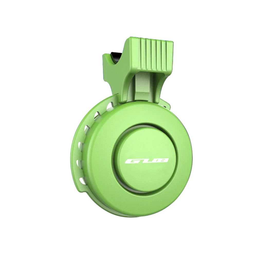 2 Pieces Green GUB электрический велосипедный звонок USB зарядка велосипед Велоспорт 120дБ руль кольцо Рог 3 режима Звук безопасности Водонепроницаемый велосипед электир звонок - Цвет: 2 Pieces Green